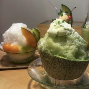 この夏絶対食べたい！丸ごと“かきメロン”